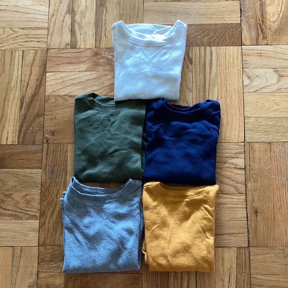 COPY - Old Navy Toddler Thermal Tops- set of 5 size 2T